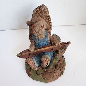 Vtg Tim Wolfe Jimmy Squirel Sculpture 1994 SIGNED Cairn Studio Tom Clark #41